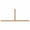 Ekena Millwork Portland Timber Gable Bracket, Western Red Cedar, 108"W x 45"H x 3 1/2"D x 3 1/2"F, 10/12 Pitch GBW108X45X0404POR00SWR - alternate 1